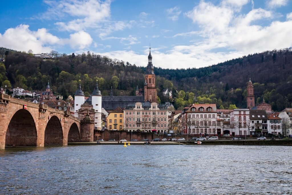 heidelberg, neckar, germany, baden württemberg, baden-wuerttemberg, historic center, building, southern germany, architecture