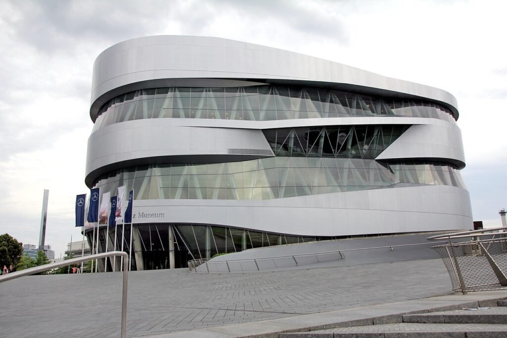 stuttgart, mercedes museum, building, architecture, modern, mercedes, germany, stuttgart, stuttgart, stuttgart, stuttgart, st
