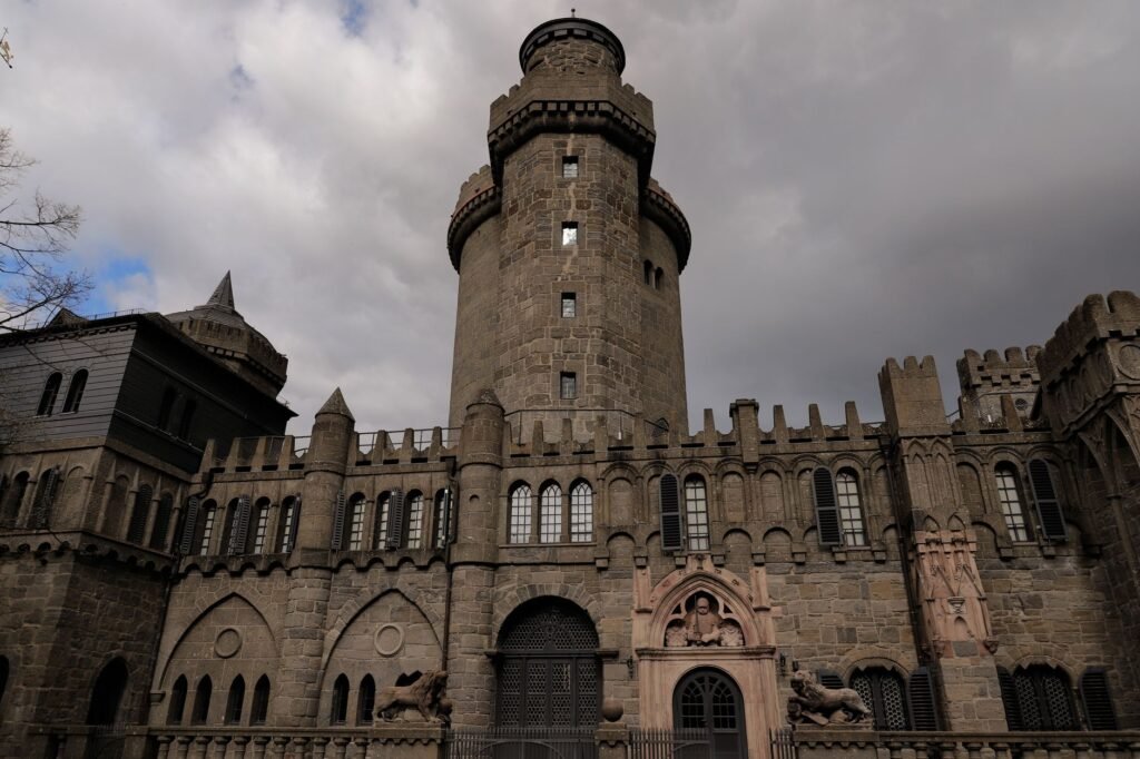 Discover the medieval charm of Löwenburg Castle in Kassel, Hessen, Germany.