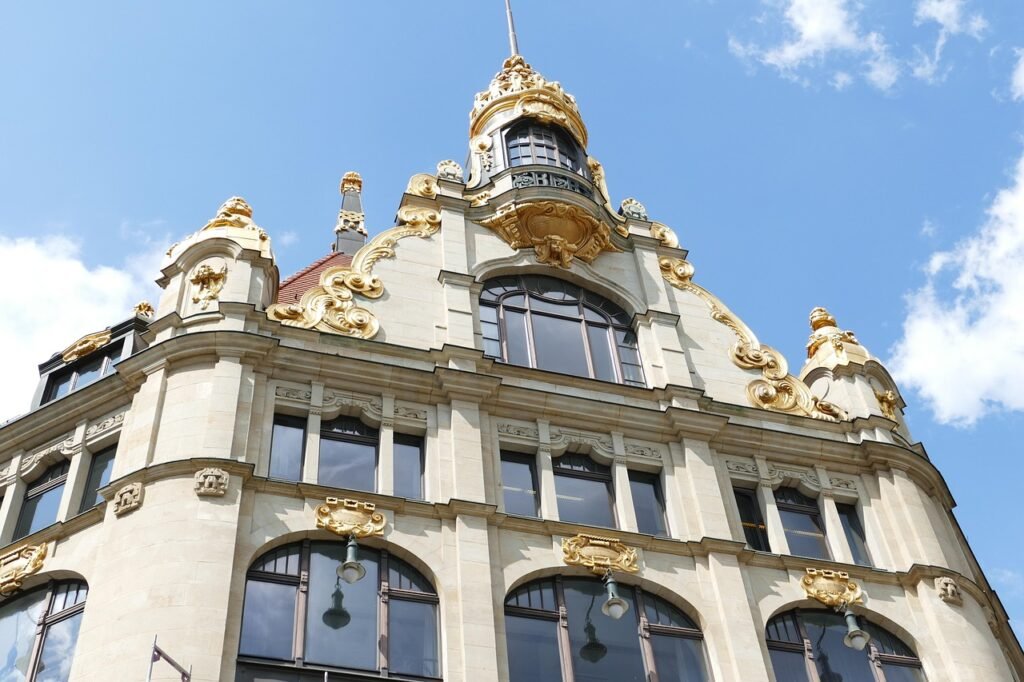 leipzig, sachsen, deutschland, altstadt, historisch, city, fassade, gebäude, golden, leipzig, leipzig, leipzig, leipzig, leip