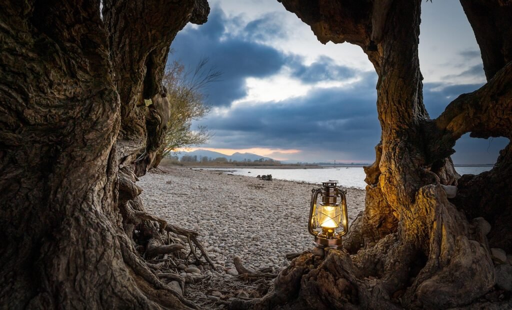 laterne, meer, himmel, strand, wasser, wolken, felsen, baum, ufer, natur, myfestiveseason, germany, laterne, laterne, laterne