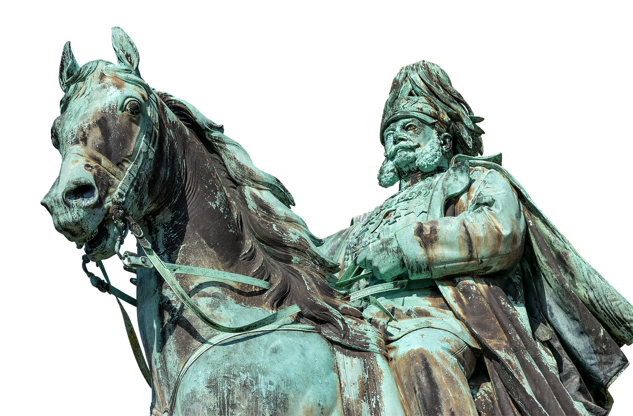 kaiser willhelm, hagen, monument, nature, horse, equestrian, germany, equestrian statue, statue, sculpture, verdigris, psd, i