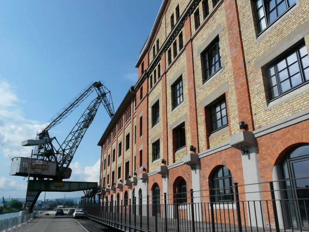 kran, dock-verladekran, mainz, hafenkran, industriegebäude, technik, industrie, mainz, mainz, mainz, mainz, mainz
