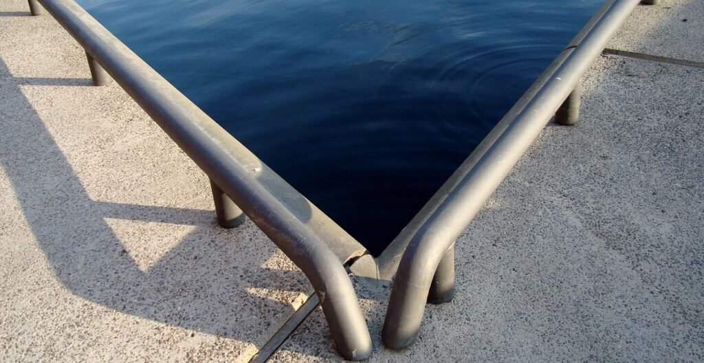 metal, nature, water, stone, kiel, germany