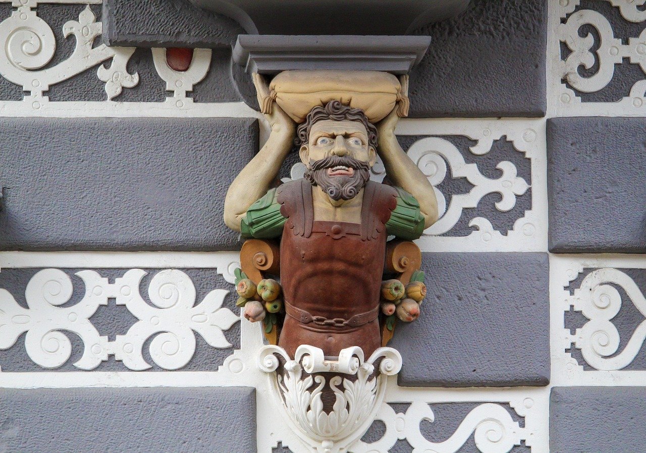 erfurt, thüringen, stadtmuseum, fassade, skulptur, deutschland, sehenswürdigkeiten, gebäude, architektur, altstadt, geschicht