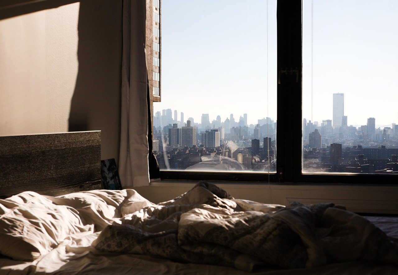 nyc, skyline von new york, wohnung in new york, new york city, stadt, skyline der stadt, empire state, urban, wohnung, atelie